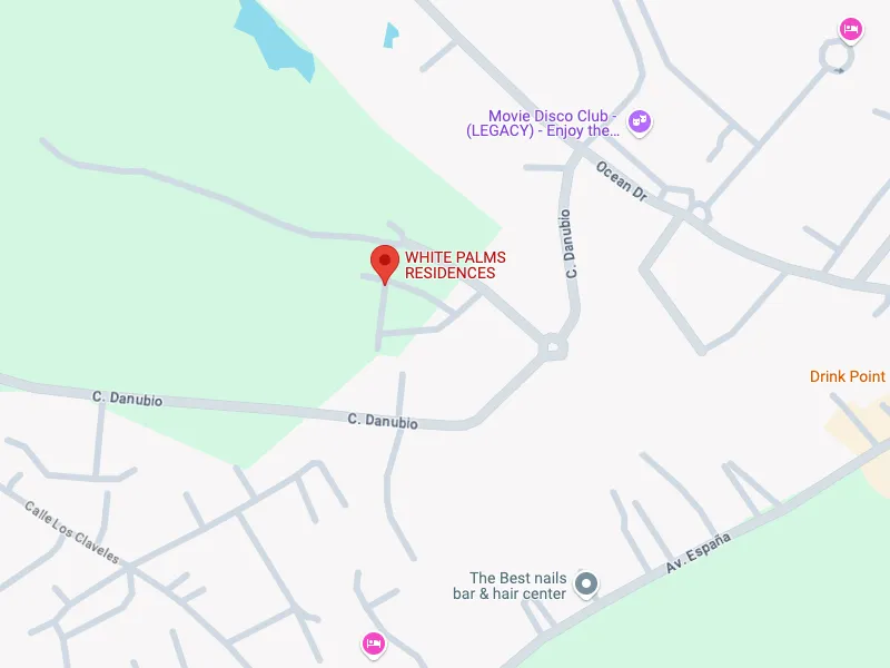 Ubicación White Palms